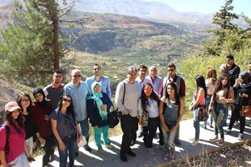 AZM University visited Jebran khalil Jebran Museum & Cedars forests